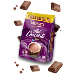 Mokate Dark drinking chocolate, 10 sachets