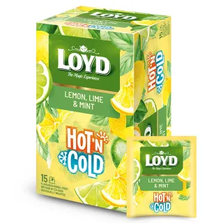 HOT&COLD Lemon, Lime & Mint Fruit Tea, 15 sachets