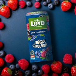 Herbatka Dobry & Owocowy Owoce Jagodowe 20 saszetek