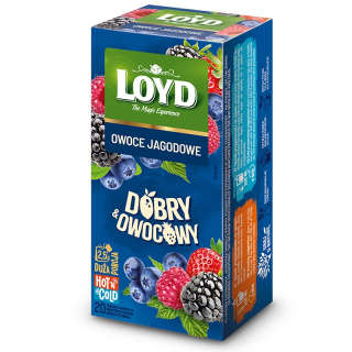 Herbatka Dobry & Owocowy Owoce Jagodowe 20 saszetek