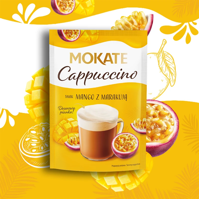 Cappuccino Mokate o smaku Mango z Marakują 40 g