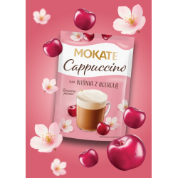 Mokate Cherry-flavoured Cappuccino with Acerola, 40 g
