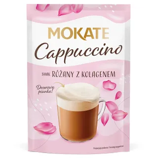 Cappuccino Mokate o smaku róży z kolagenem 40 g