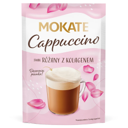 Mokate Rose-flavoured Cappuccino with Collagen, 40 g