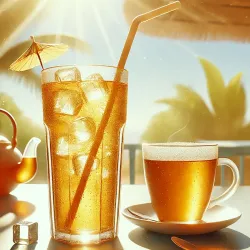 HOT&COLD Apple and Pineapple Fruit Tea, 15 sachets