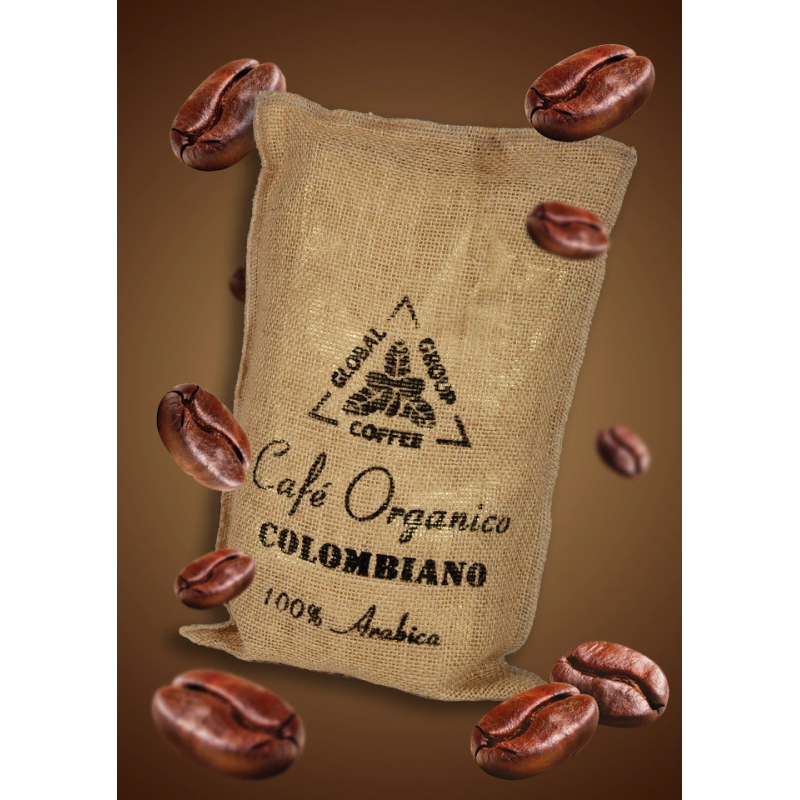 Organico Colombiano coffee beans, 1 kg