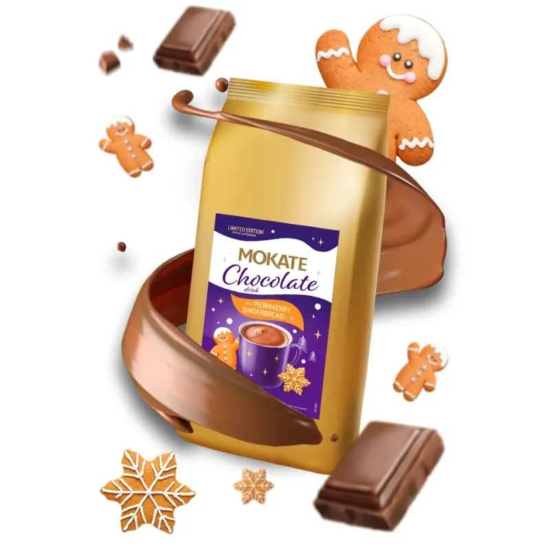 Napój czekoladowy Mokate o smaku piernikowym XXL 1KG