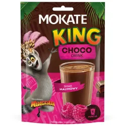 Napój Czekoladowy Mokate KING CHOCO o smaku malinowym 27g