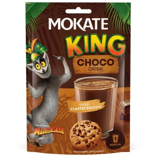 Mokate KING CHOCO Chocolate Drink 27g Cookie Flavour