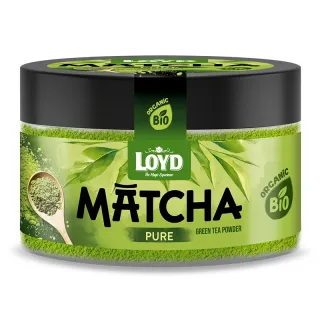 Loyd Matcha BIO PURE 40 g - Chińska Zielona Herbata w Proszku Premium