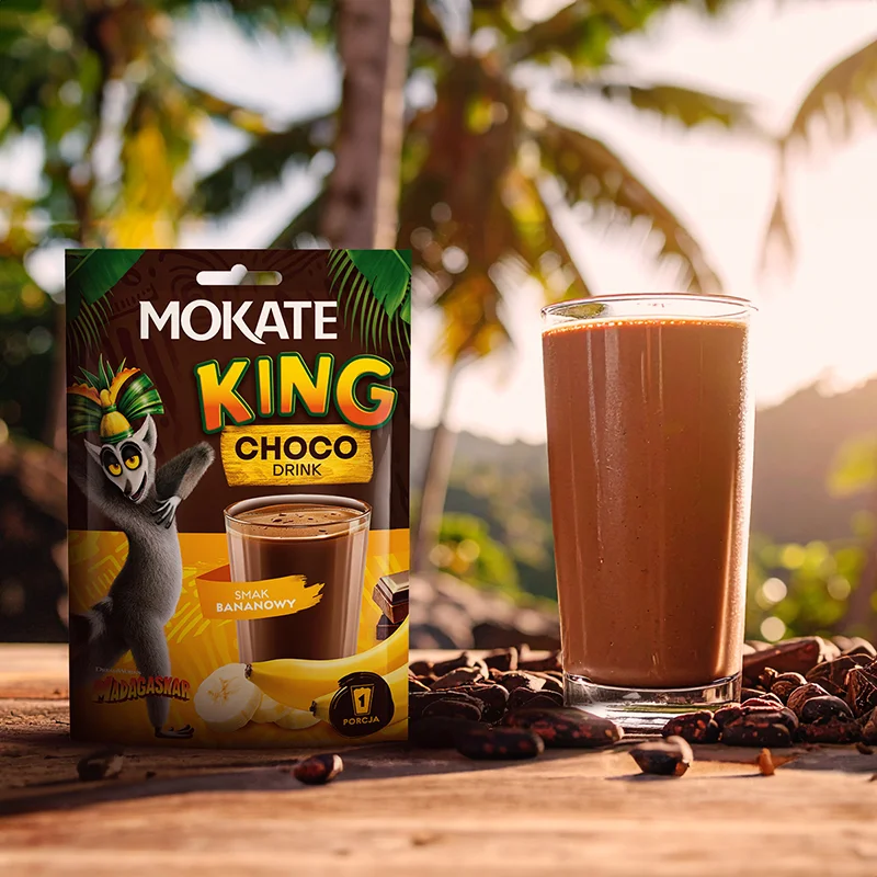 N.CZEK.MOKATE KING CHOCO (27G*10) BANAN
