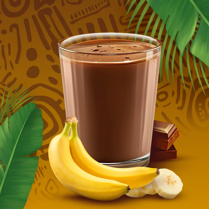 Napój Czekoladowy KING CHOCO 27G o Smaku Bananowym