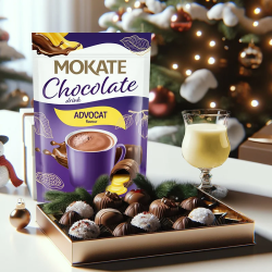 MOKATE Chocolate Drink, Advocat flavour, 120g