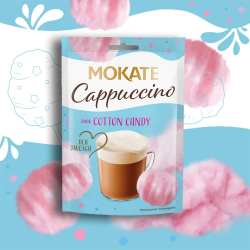 Cappuccino Mokate 40g Wata Cukrowa Cotton Candy