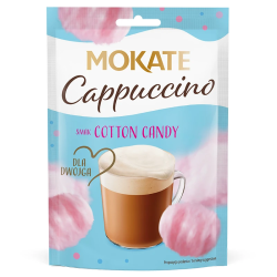 Cappuccino Mokate 40g Wata Cukrowa Cotton Candy