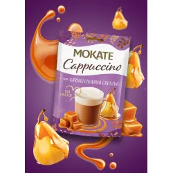 Cappuccino o smaku Karmelizowana Gruszka 40g dla dwojga