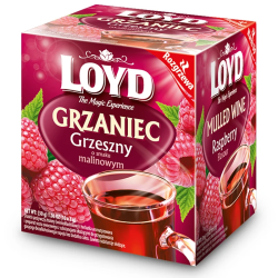 Grzaniec Grzeszny Loyd o smaku Malinowym 10 torebek