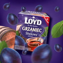 Grzaniec Śliwkowy Loyd 10 torebek