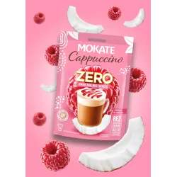 MOKATE ZERO Raspberry and Coconut Cappuccino 20g