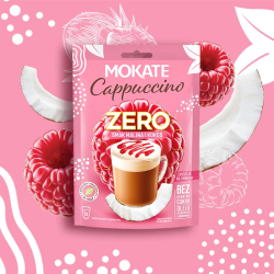 CAPPUCCINO MOKATE ZERO MALINA I KOKOS 20G