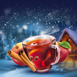 Herbatka owocowo - ziołowa Loyd Hot Winter Jabłko z cynamonem 15 torebek