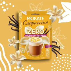 Cappuccino MOKATE ZERO Wanilia i śmietanka 20g bez dodatku cukru