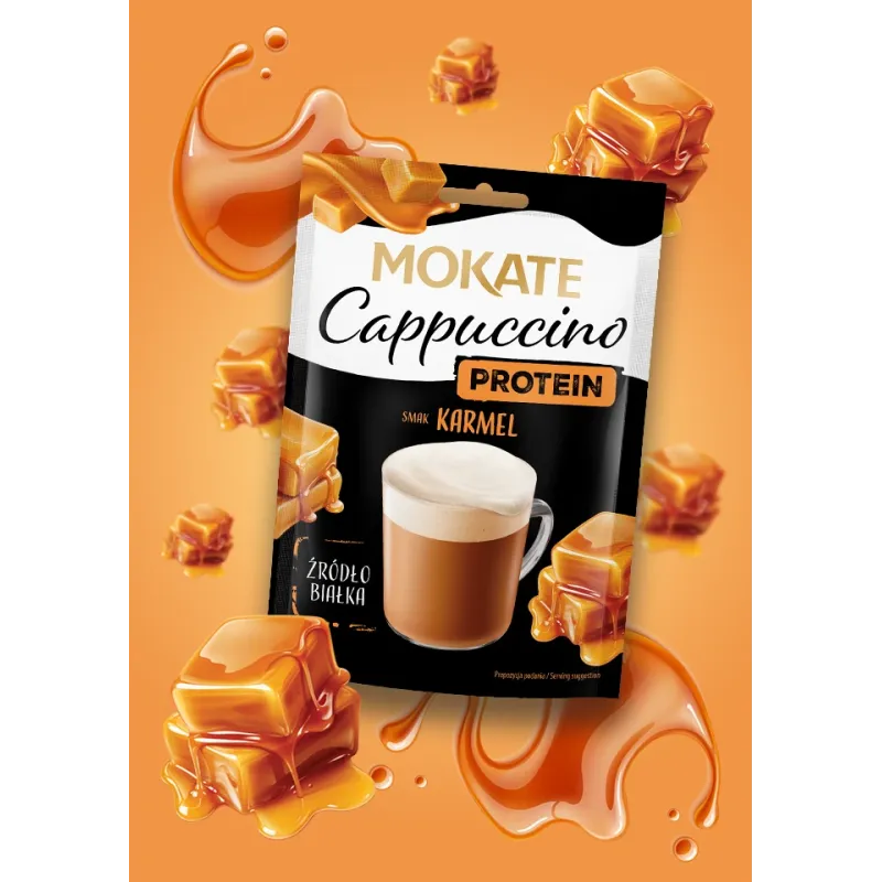 Mokate Caramel Cappuccino 40g PROTEIN