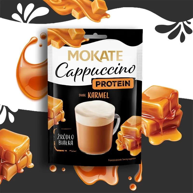 Cappuccino Mokate Karmel 40g PROTEINA