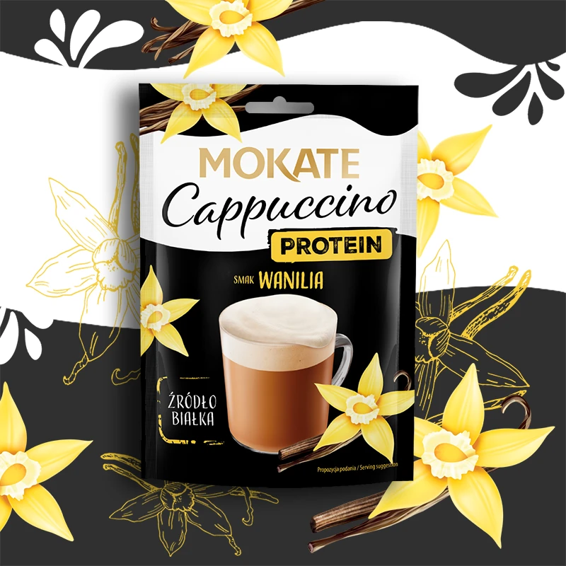 Cappuccino Mokate Wanilia 40g PROTEINA