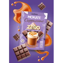 CAPPUCCINO MOKATE ZERO CHOCOLATE CARAMEL 20g