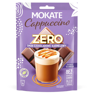 CAPPUCCINO MOKATE ZERO CZEKOLADA KARMEL 20G