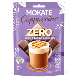 CAPPUCCINO MOKATE ZERO CHOCOLATE CARAMEL 20g