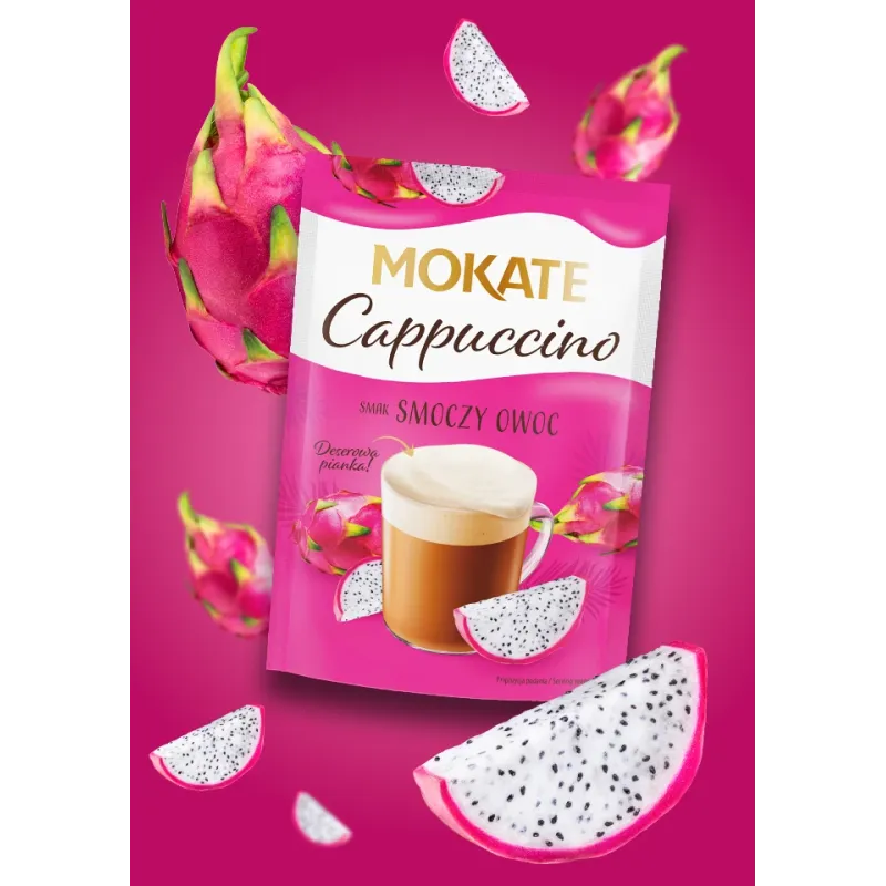 Mokate Dragon Fruit Flavoured Cappuccino 40 g