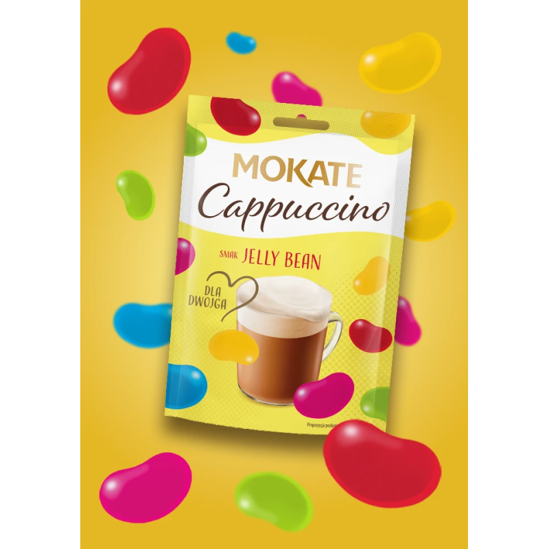 Mokate Cappuccino 40g Jelly Bean