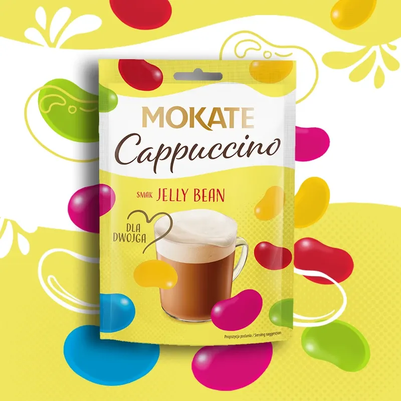 Cappuccino Mokate 40g Jelly Bean