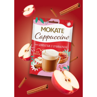 Mokate Cappuccino 40g Szarlotka z cynamonem