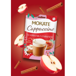 Mokate Cappuccino 40g Szarlotka z cynamonem