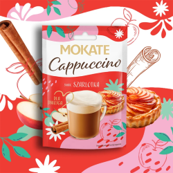 Mokate Cappuccino 40g Szarlotka z cynamonem