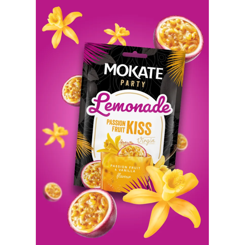 Passion Fruit Kiss Lemonade 40g Lemonade Party by Mokate