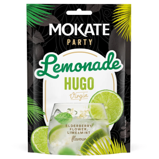Lemoniada Hugo 40G Lemonade Party Mokate Czarny Bez, Limonka i Mięta