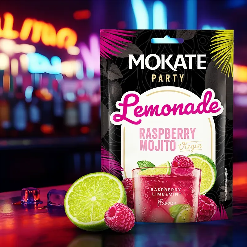 Raspberry Mojito Lemonade 40g Lemonade Party by Mokate