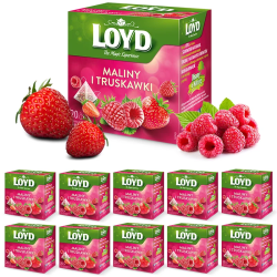 Wholesale Raspberry and Strawberry Tea Pack (10 bags)