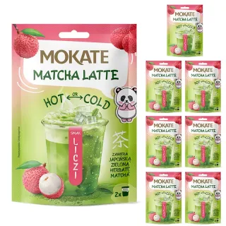 A full pack of Lychee Matcha (set of 7)