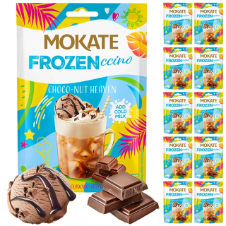 Pełne opakowanie 10x Frozenccino Choco-Nut Czekolada Orzech Pralina