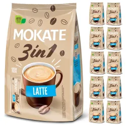 Zestaw 10 sztuk Latte 3w1 Mix Kawowy