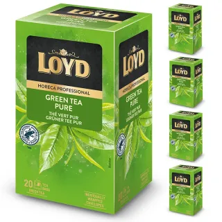 Zestaw (4x) - Zielona Herbata z dla Gastronomii Horeca Green Tea 20 Kopert LOYD