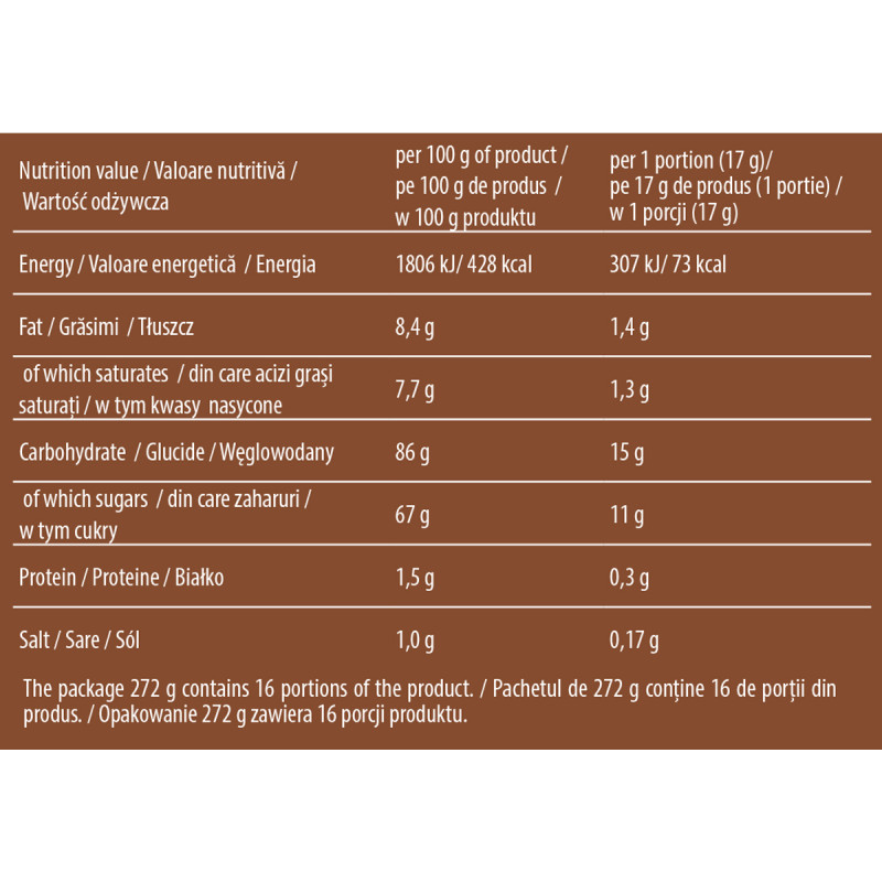 Napój Kawowy Kawa Rozpuszczalna 3w1 Instant Brown Sugar Mokate 17g x 16szt