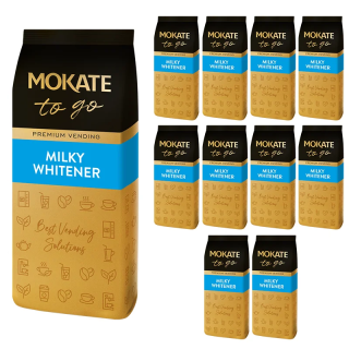 Pack of 10 – MILK POWDER for COFFEE (Cream) 1kg MOKATE VENDING
