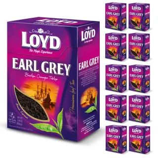 Wholesale pack of 10 Earl Grey loose-leaf tea bags