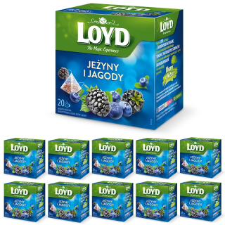 Wholesale Blueberry and Blackberry Tea Set (10 packs)